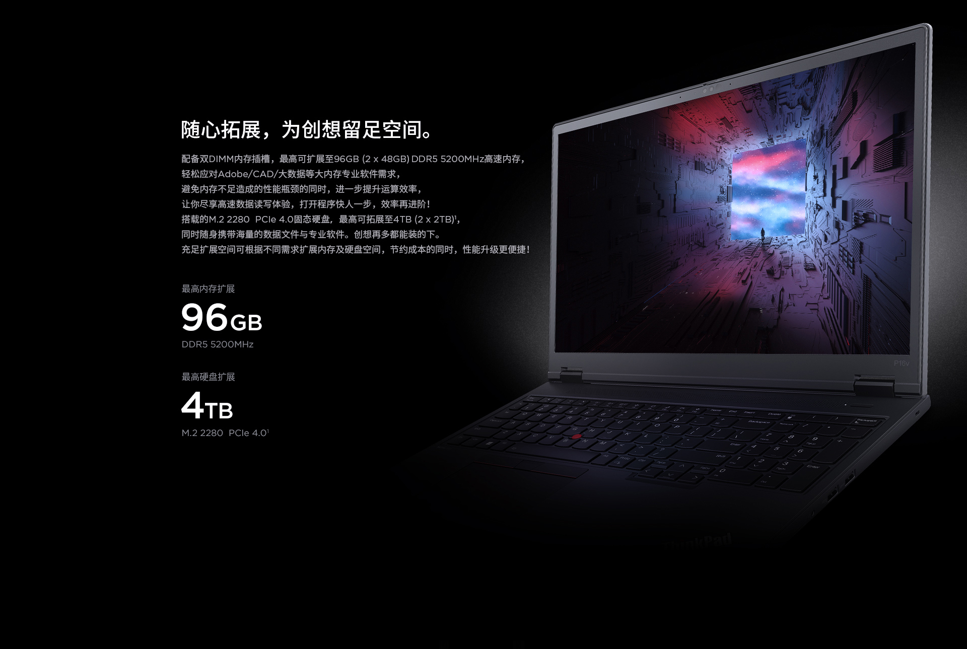 联想移动工作站ThinkPad P16V 2023 联想移动工作站ThinkPad P16V 2023