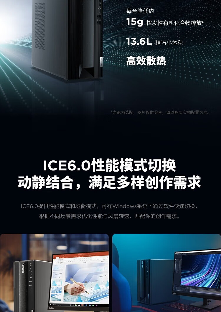 联想ThinkCentre neo P600 13代 商用台式机