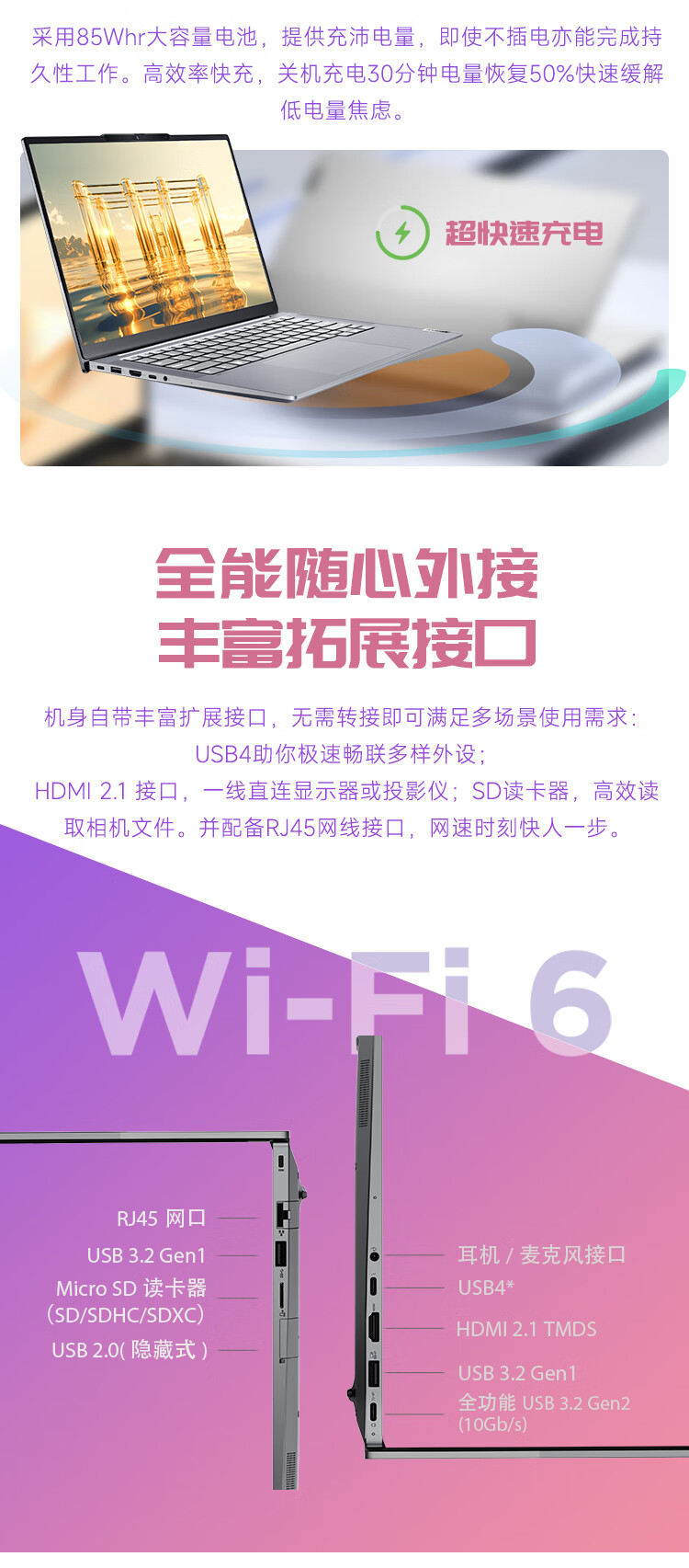 联想ThinkBook 14+ 锐龙版 商用笔记本